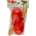 TERRIS MRS-P25 RD - Маракасы пластиковые
